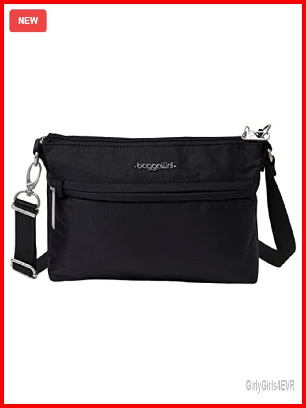 Anti-Theft Crossbody with Slash-Resistant Fabric and Cut-Resistant Strap